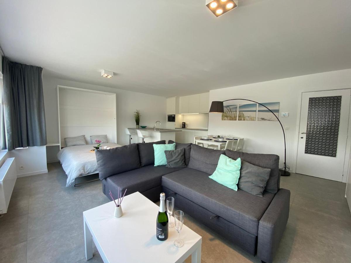 Residentie Duinenzucht - Appartement Laure I Studio Lynne 布列登 外观 照片